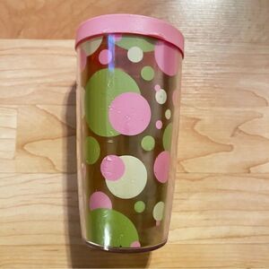 Tervis 16oz Double Wall Insulated Tumbler With Lid Polka Dots